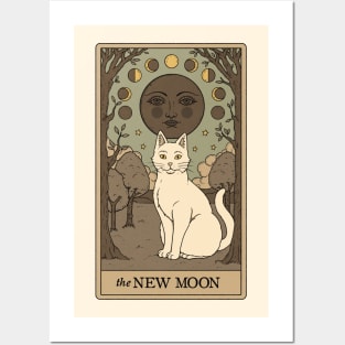 The New Moon Cat Posters and Art